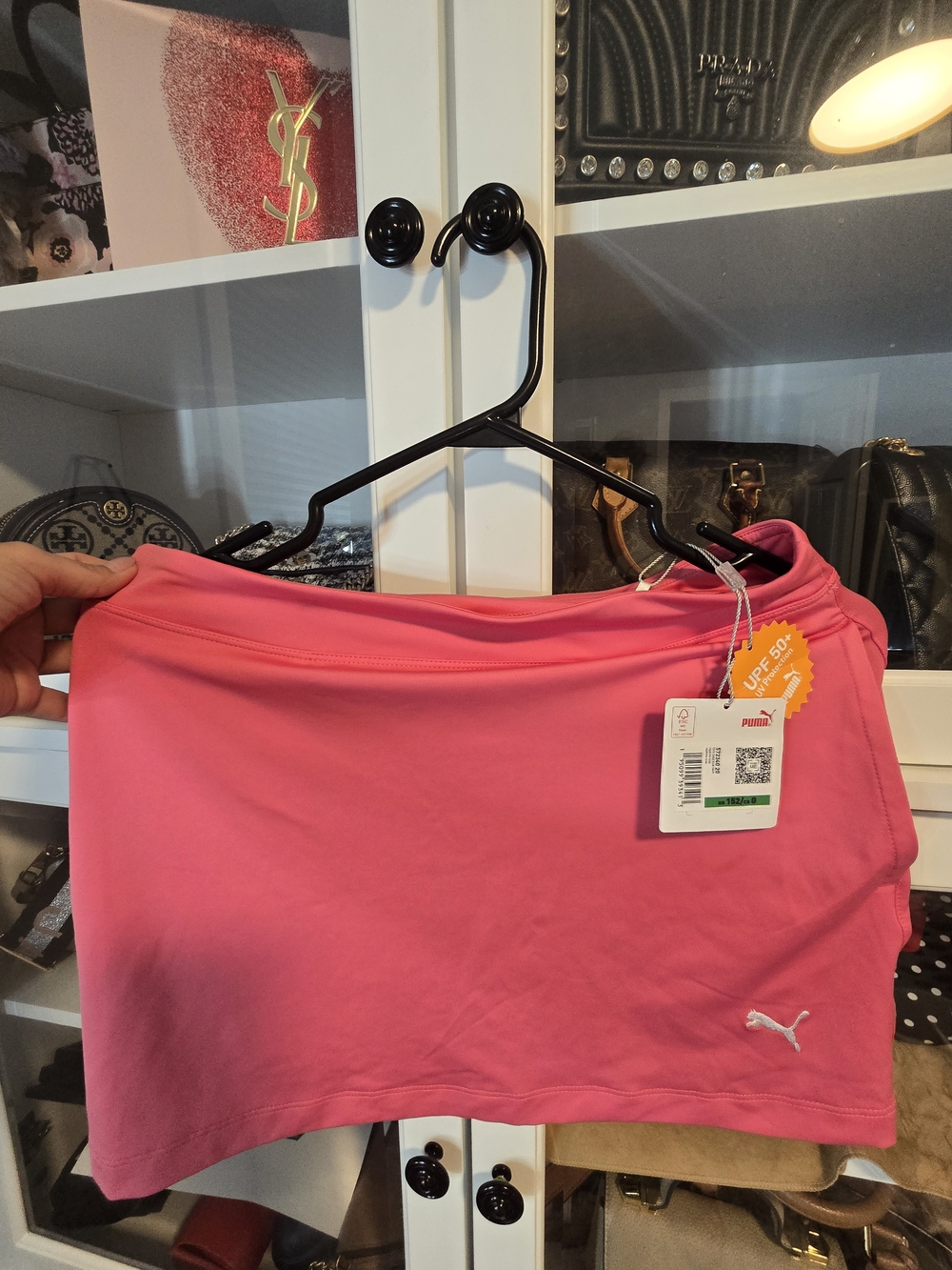 Puma Women's Pink Active Mini Skirt